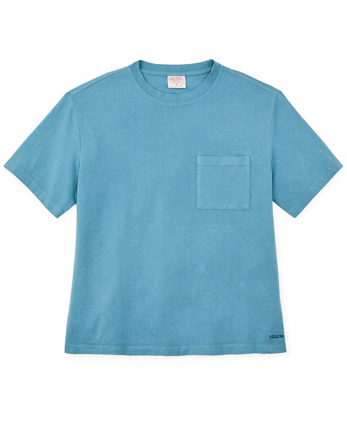 Women Filson Women's Short Sleeve Pocket Tee - Storm Blue