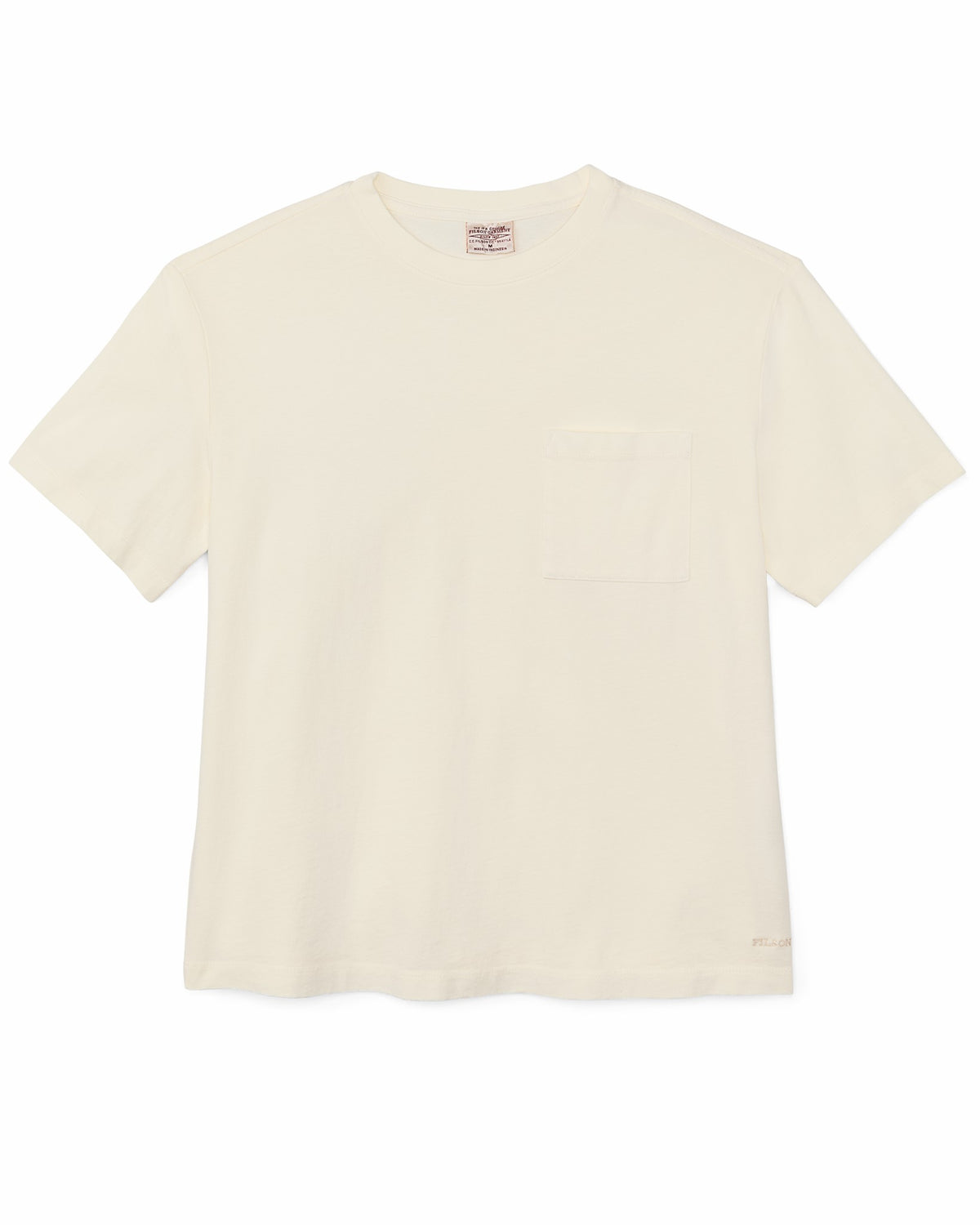 Women Filson Women's Short Sleeve Pocket Tee - White
