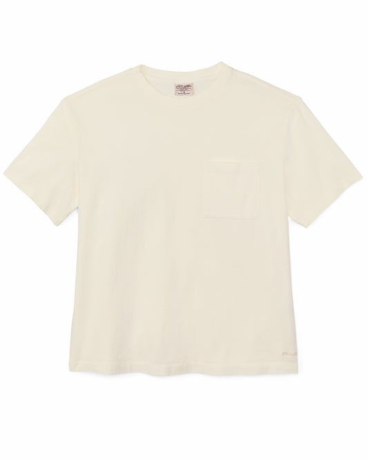 Women Filson Women's Short Sleeve Pocket Tee - White