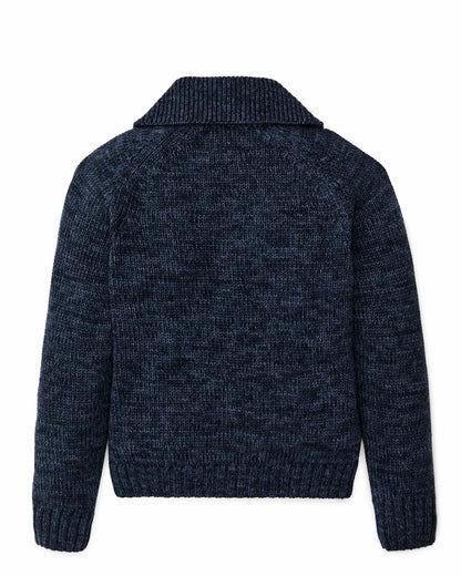 Women Filson Women's Cotton Full-zip Cardigan - Navy / Marl