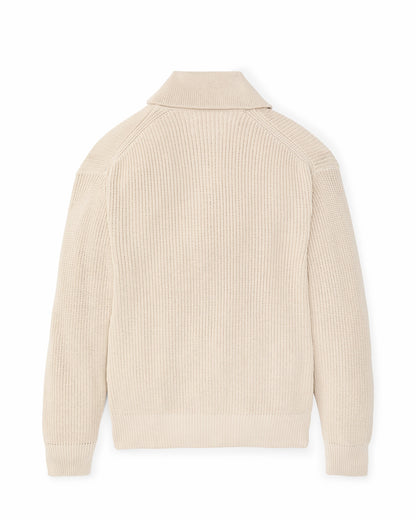 Women Filson Women's Cotton Shawl Neck Cardigan - Natural