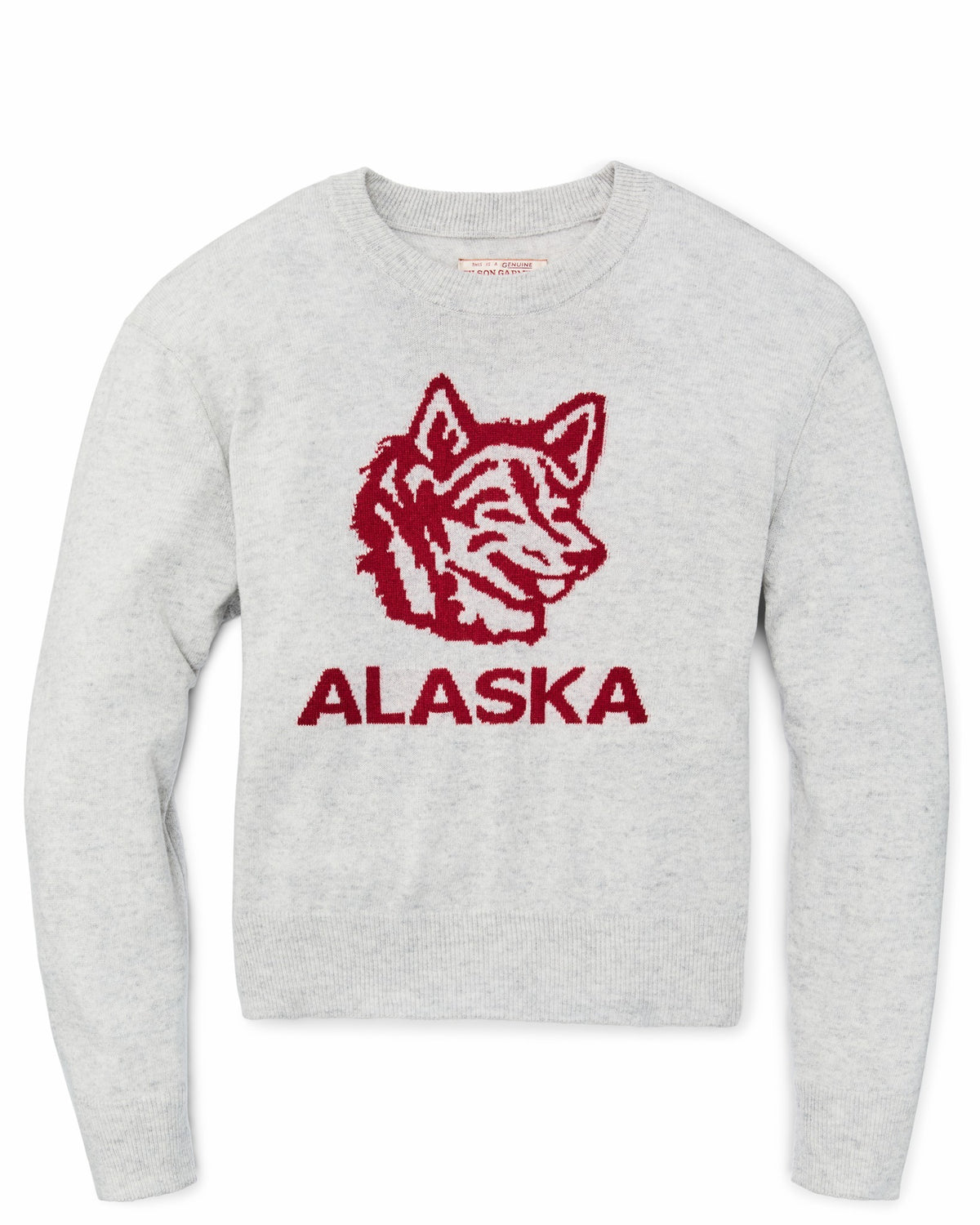 Women Filson Women's Graphic Wool Sweater - Heather Gray