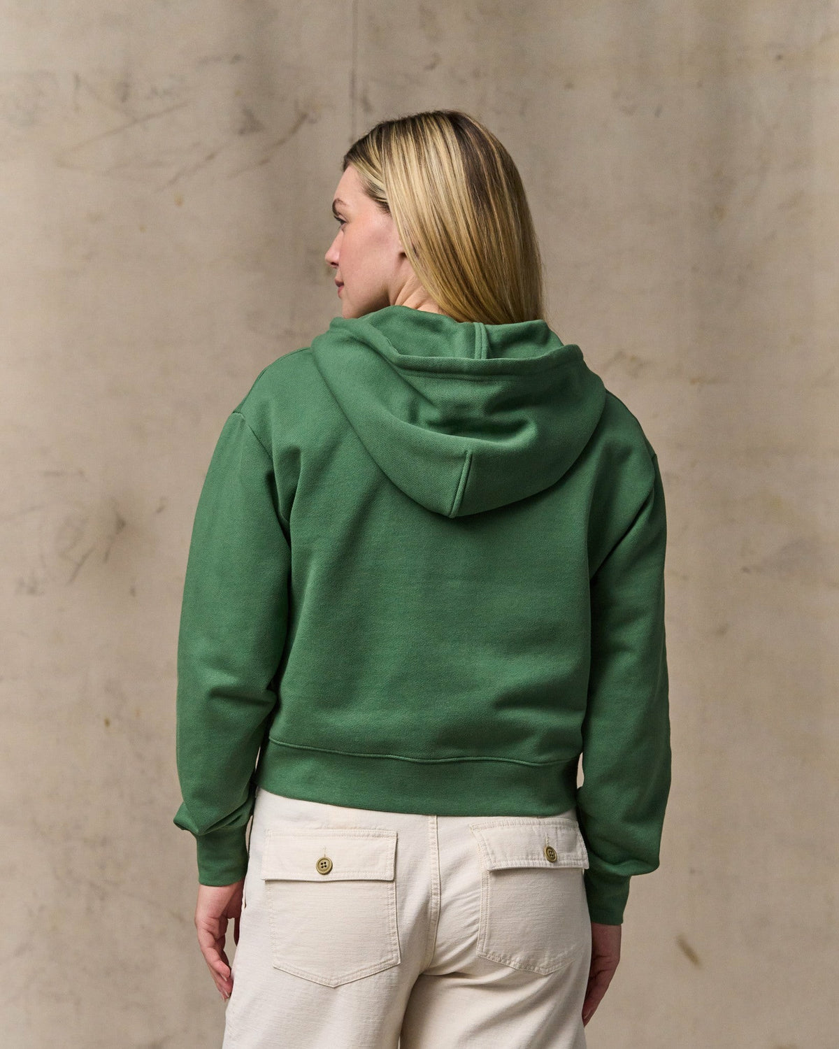 Women Filson Women's French Terry Half-zip Hoodie - Light Forest