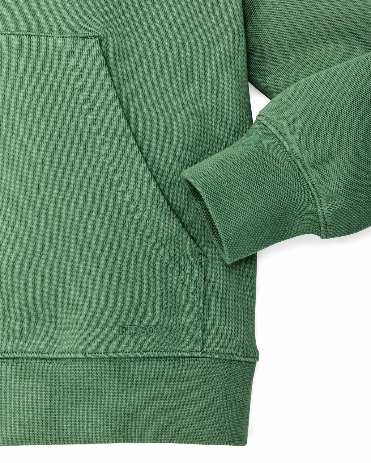Women Filson Women's French Terry Half-zip Hoodie - Light Forest
