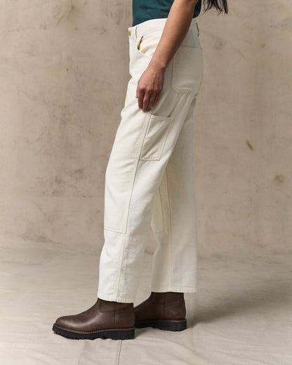 Women Filson Women's Field Double-Front Pants - Natural Seed