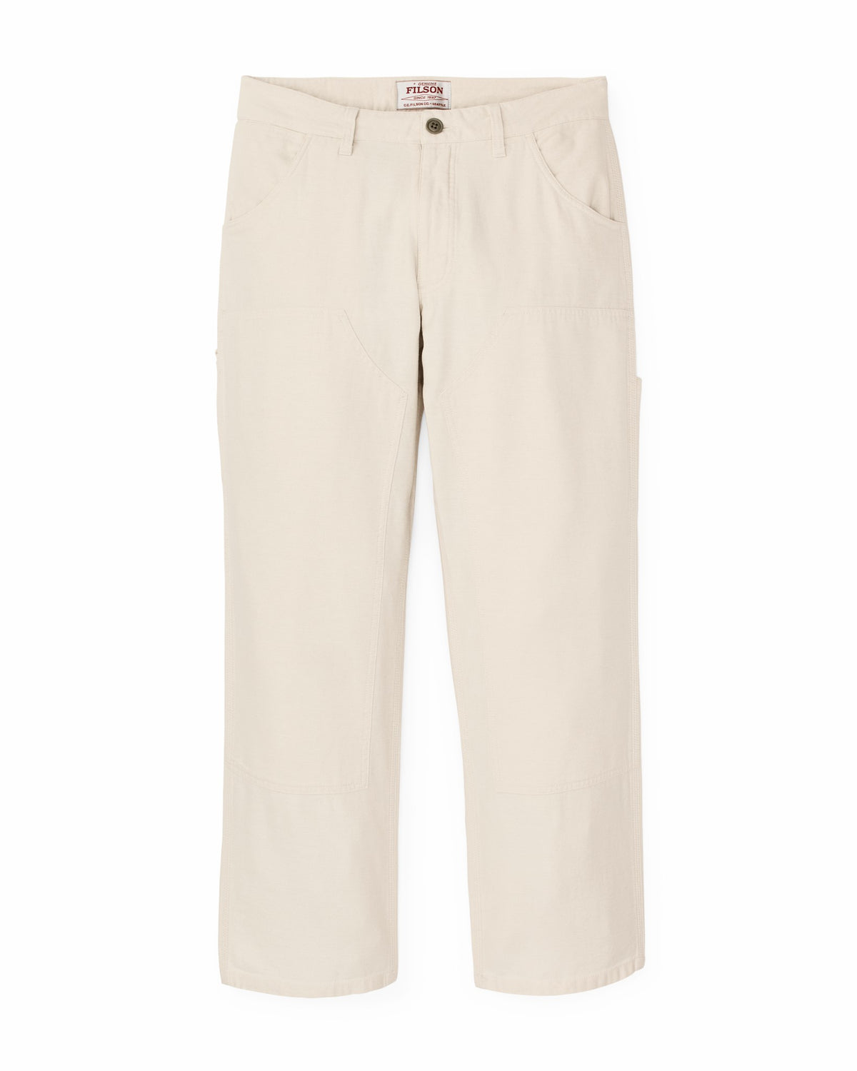 Women Filson Women's Field Double-Front Pants - Natural Seed