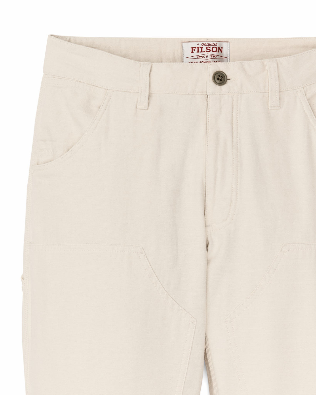 Women Filson Women's Field Double-Front Pants - Natural Seed