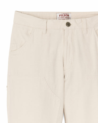 Women Filson Women's Field Double-Front Pants - Natural Seed