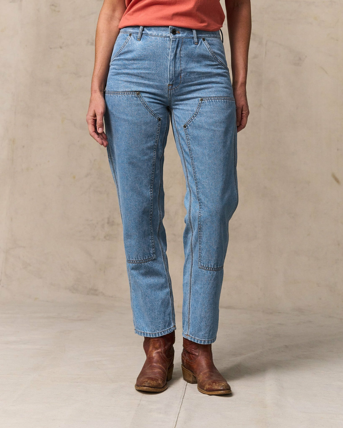 Women Filson Women's 11-oz. Work Jeans - Medium Indigo