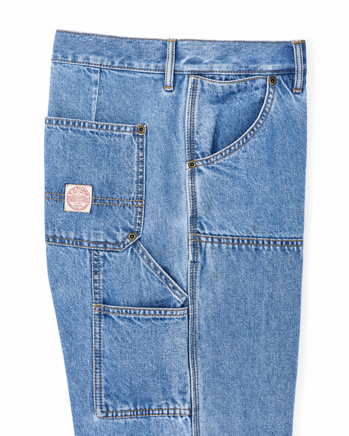 Women Filson Women's 11-oz. Work Jeans - Medium Indigo