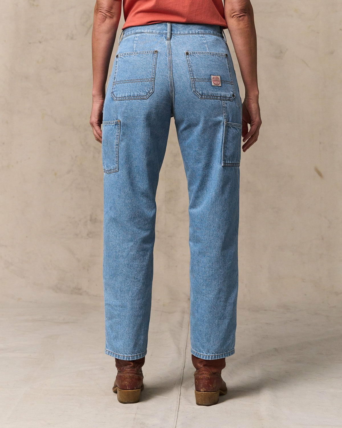 Women Filson Women's 11-oz. Work Jeans - Medium Indigo
