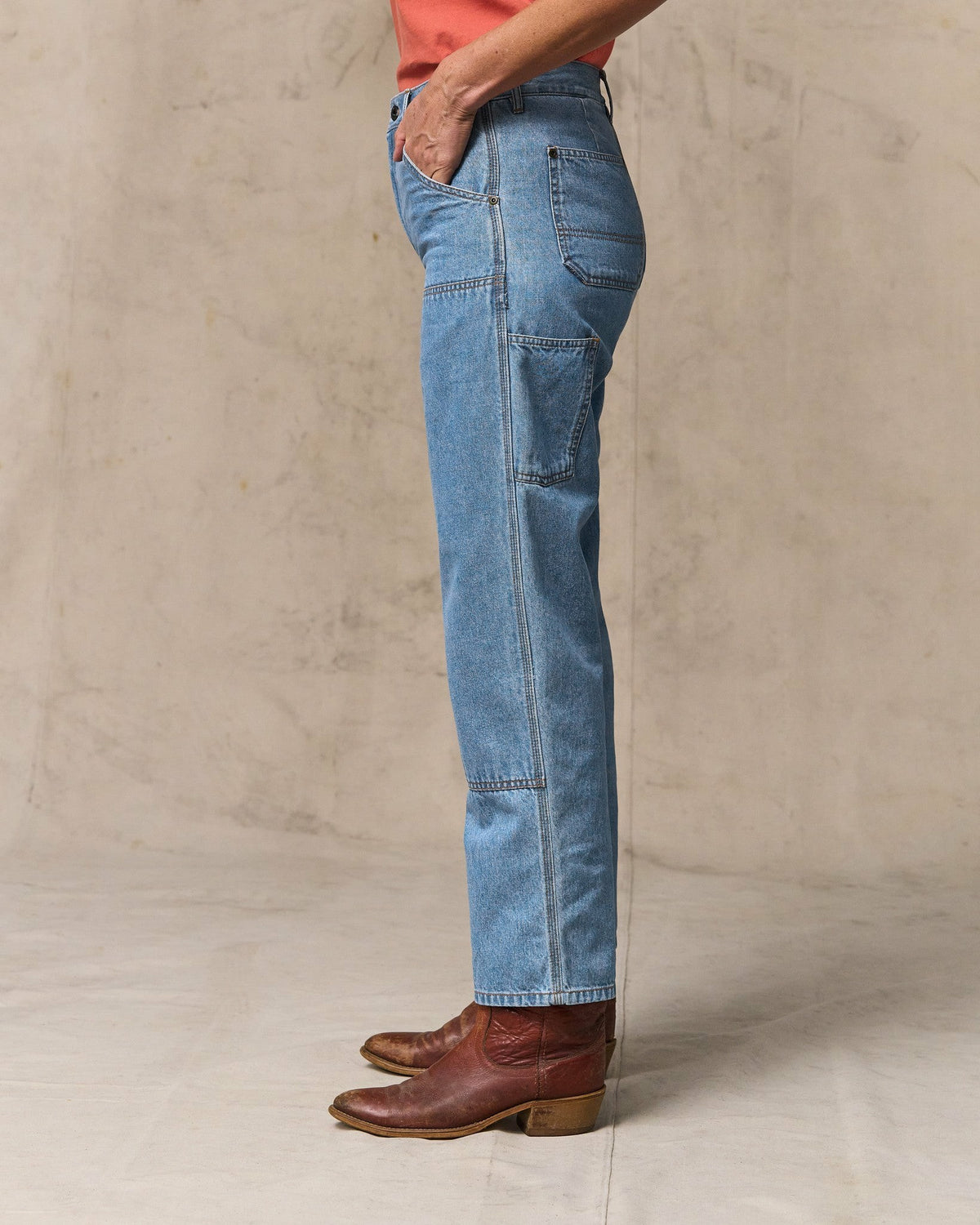 Women Filson Women's 11-oz. Work Jeans - Medium Indigo