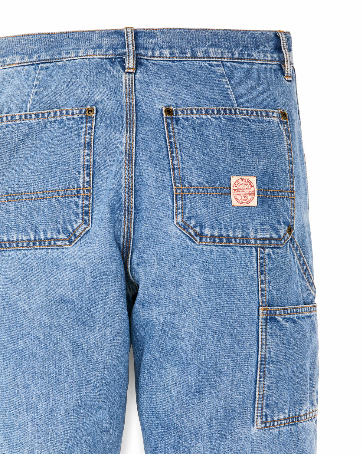 Women Filson Women's 11-oz. Work Jeans - Medium Indigo