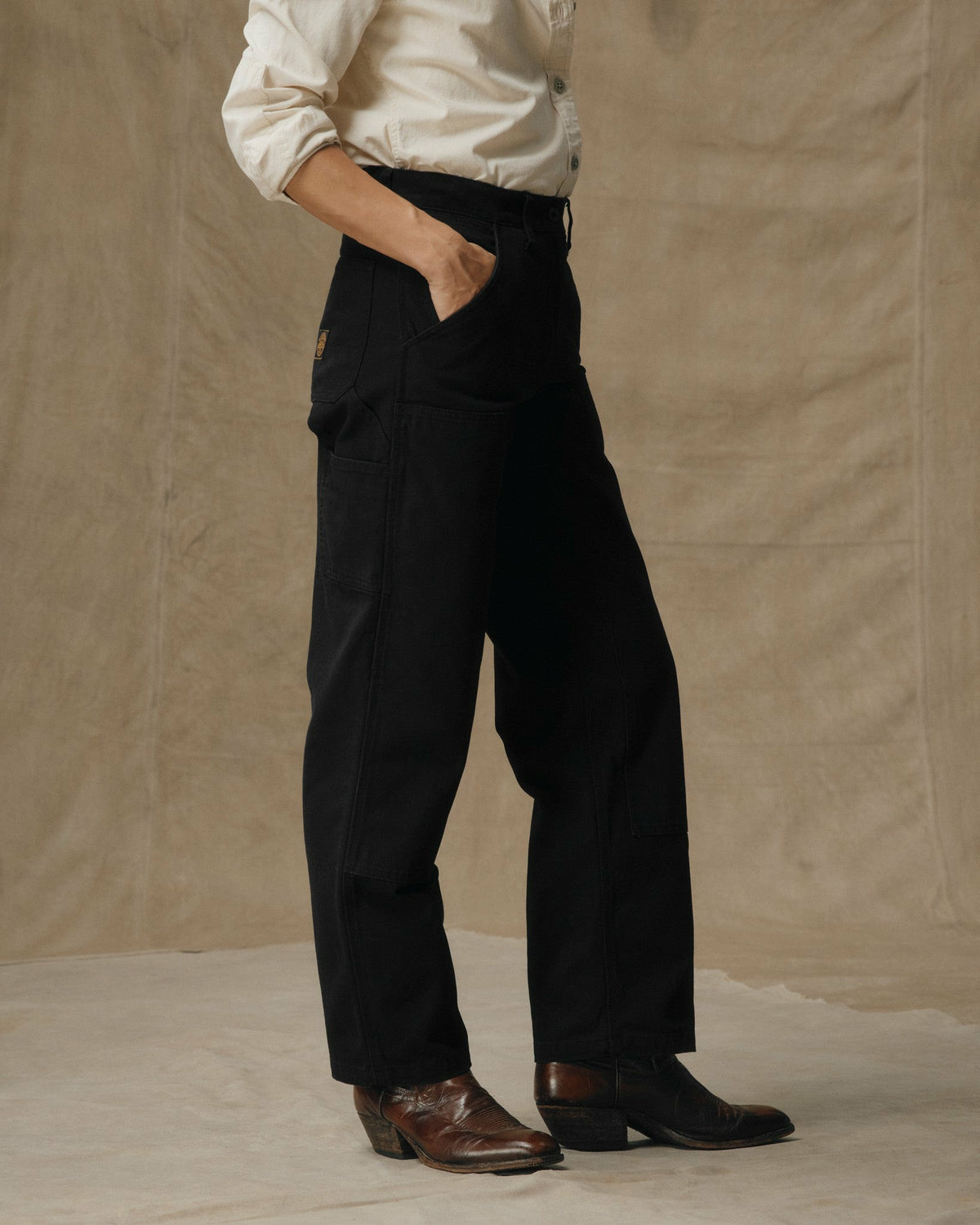 Women Filson Women's Canvas Work Pants - Faded Black