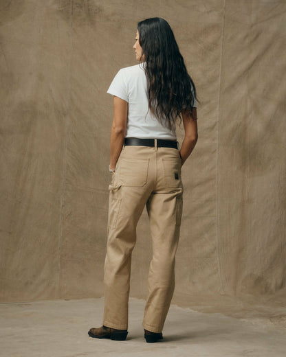Women Filson Women's Canvas Work Pants - Natural