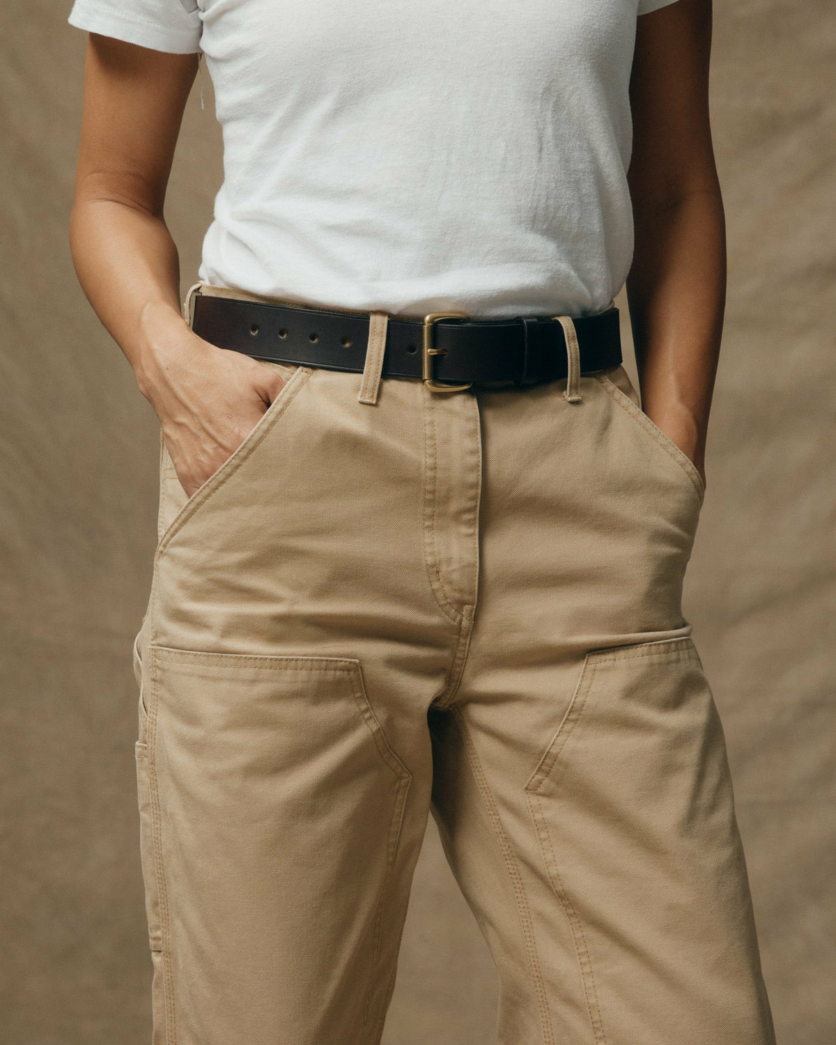Women Filson Women's Canvas Work Pants - Natural