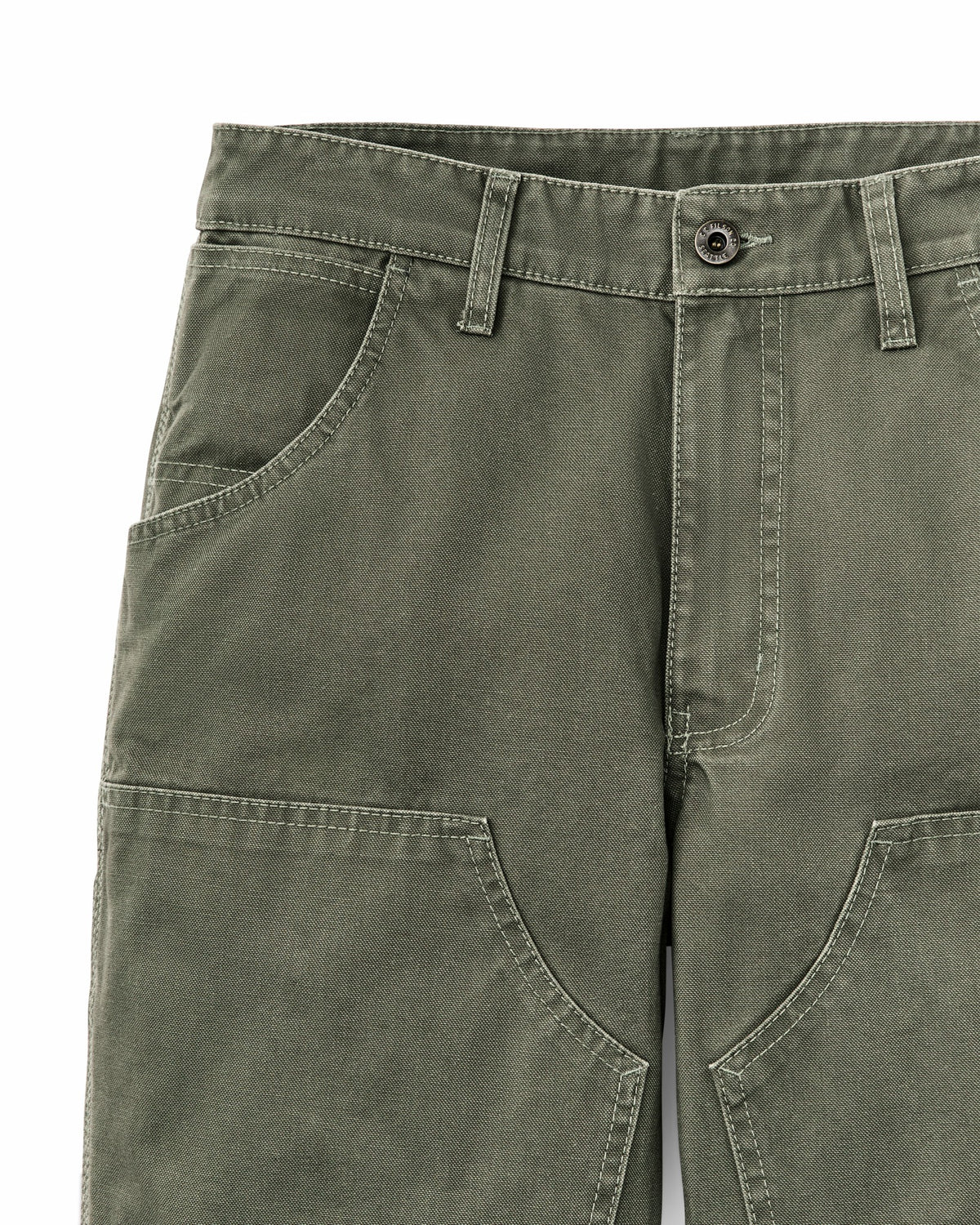 Women Filson Women's Canvas Work Pants - Dark Olive