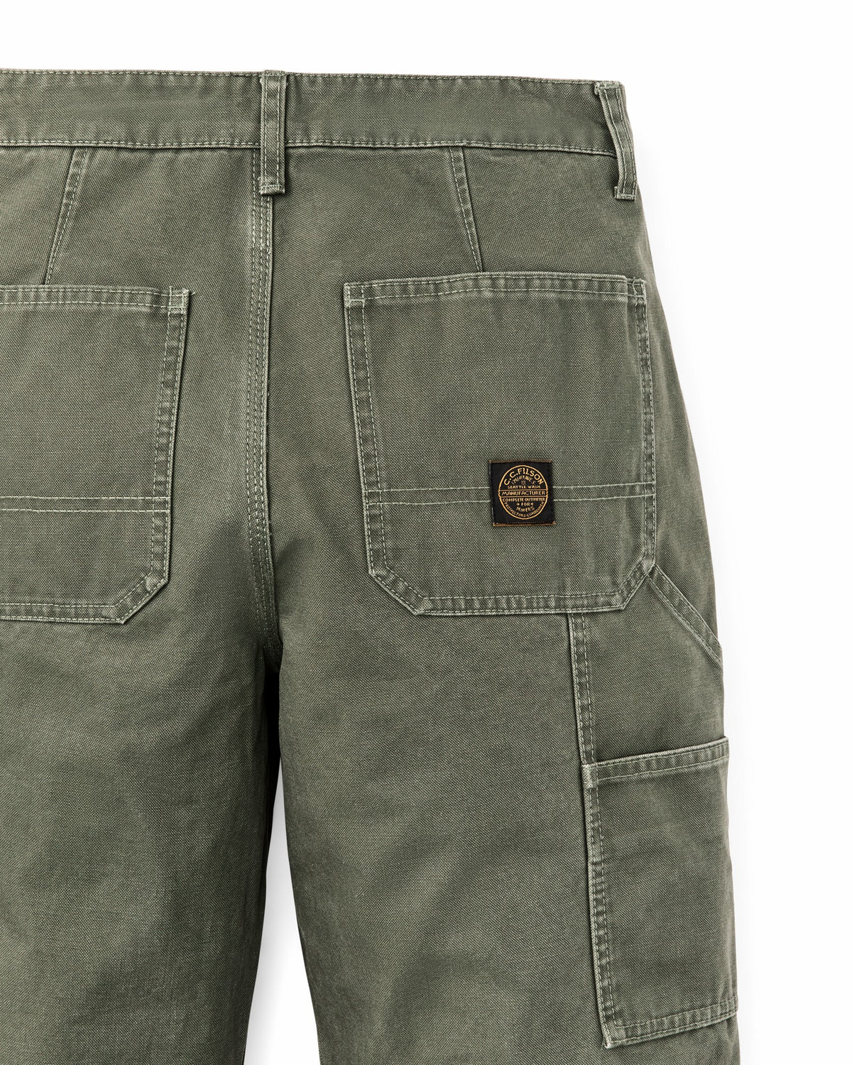 Women Filson Women's Canvas Work Pants - Dark Olive