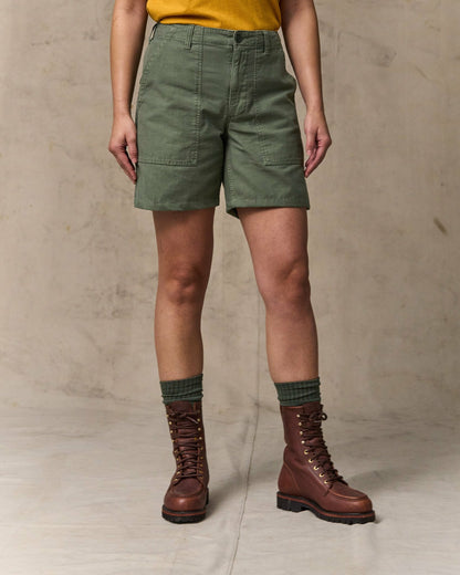 Women Filson Women's Field Supply Shorts - Service Green