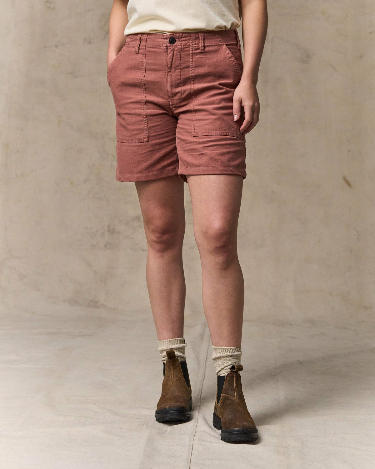Women Filson Women's Field Supply Shorts - Mahogany