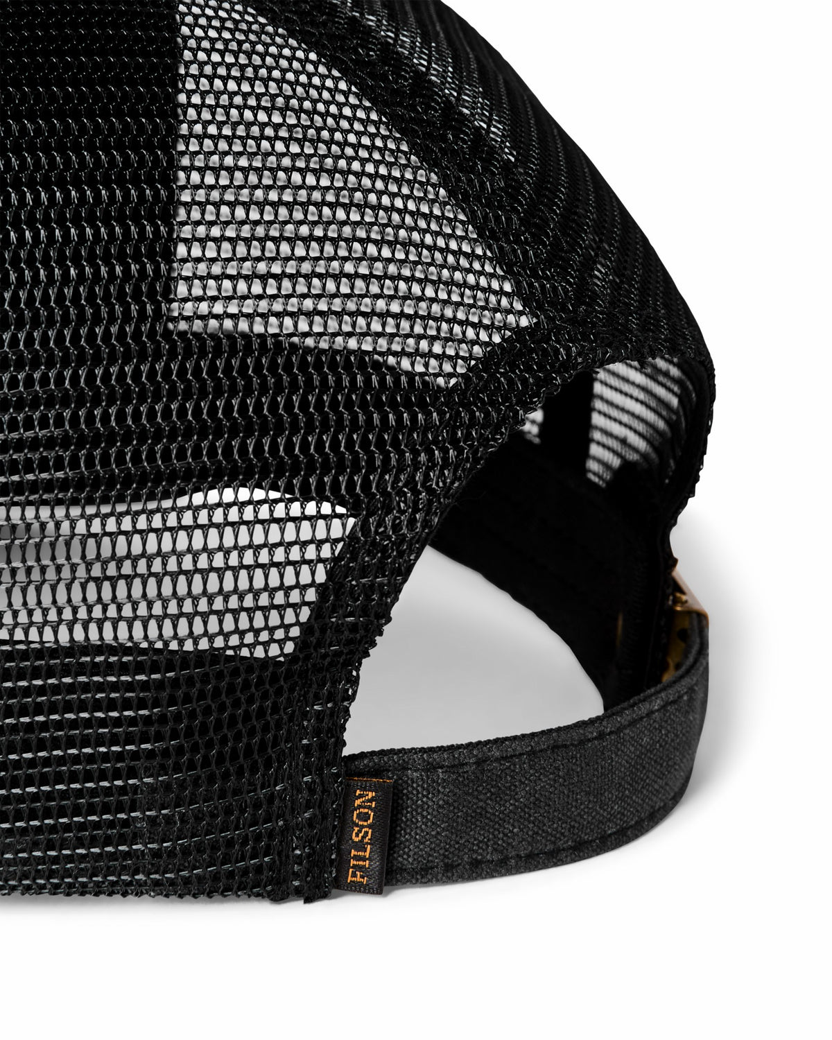 Gear Filson Scenic Waxed Logger Mesh Cap - Black