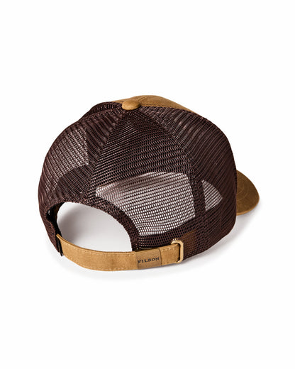 Gear Filson Scenic Waxed Logger Mesh Cap - Dark Khaki