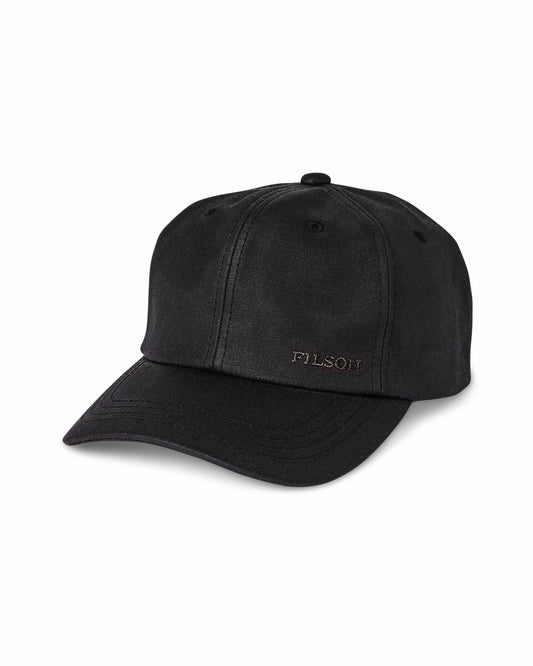 Gear Filson Waxed Low-Profile Logger Cap - Black