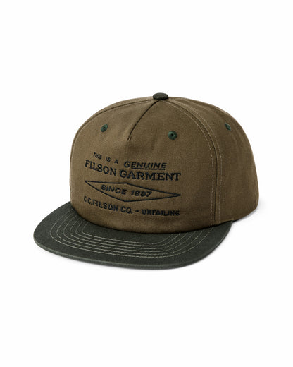 Gear Filson Diamond Trucker Cap - Olive