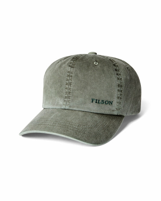 Gear Filson Washed Low-profile Logger Cap - Washed Olive