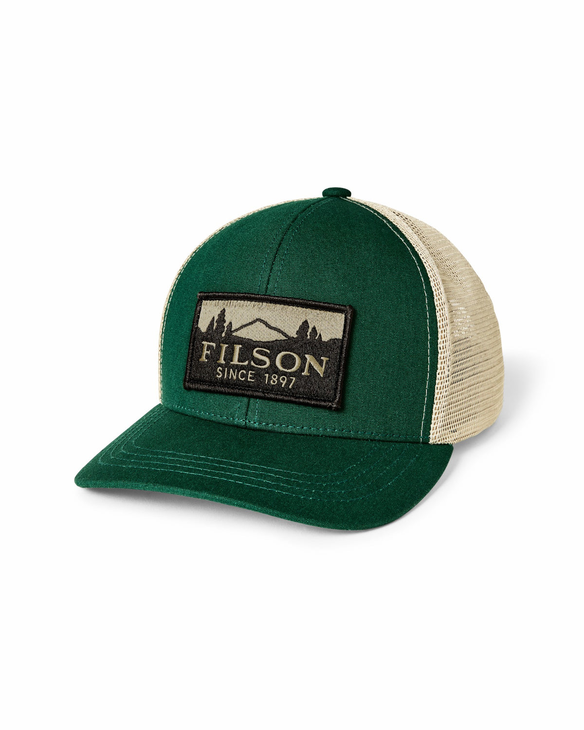 Gear Filson Scenic Logger Mesh Cap - Pine / Brown