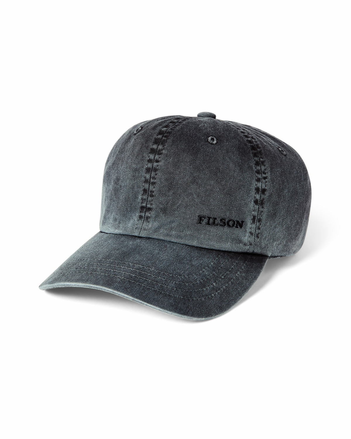 Gear Filson Washed Low-profile Logger Cap - Washed Charcoal