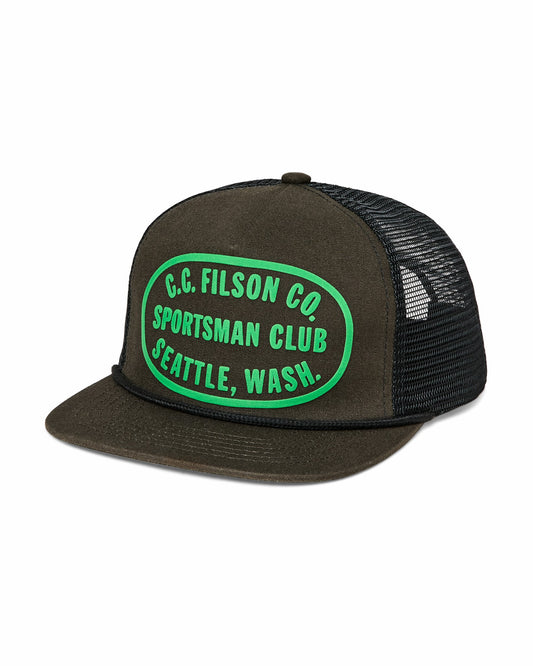 Gear Filson Trucker Mesh Cap - Dark Forest / Sportsman