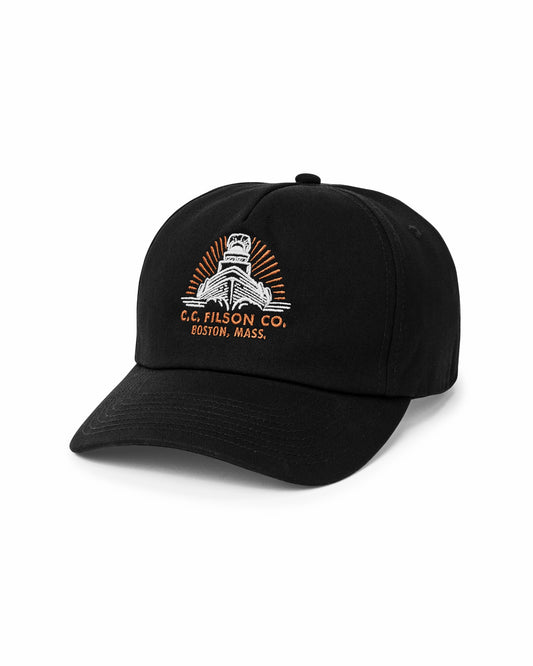 Gear Filson Boston Graphic Trucker Cap - Black