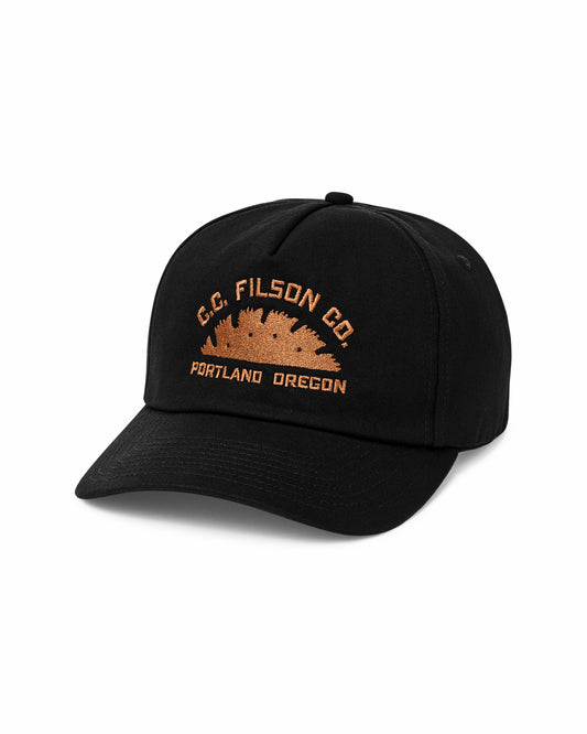 Gear Filson Portland Graphic Trucker Cap - Black