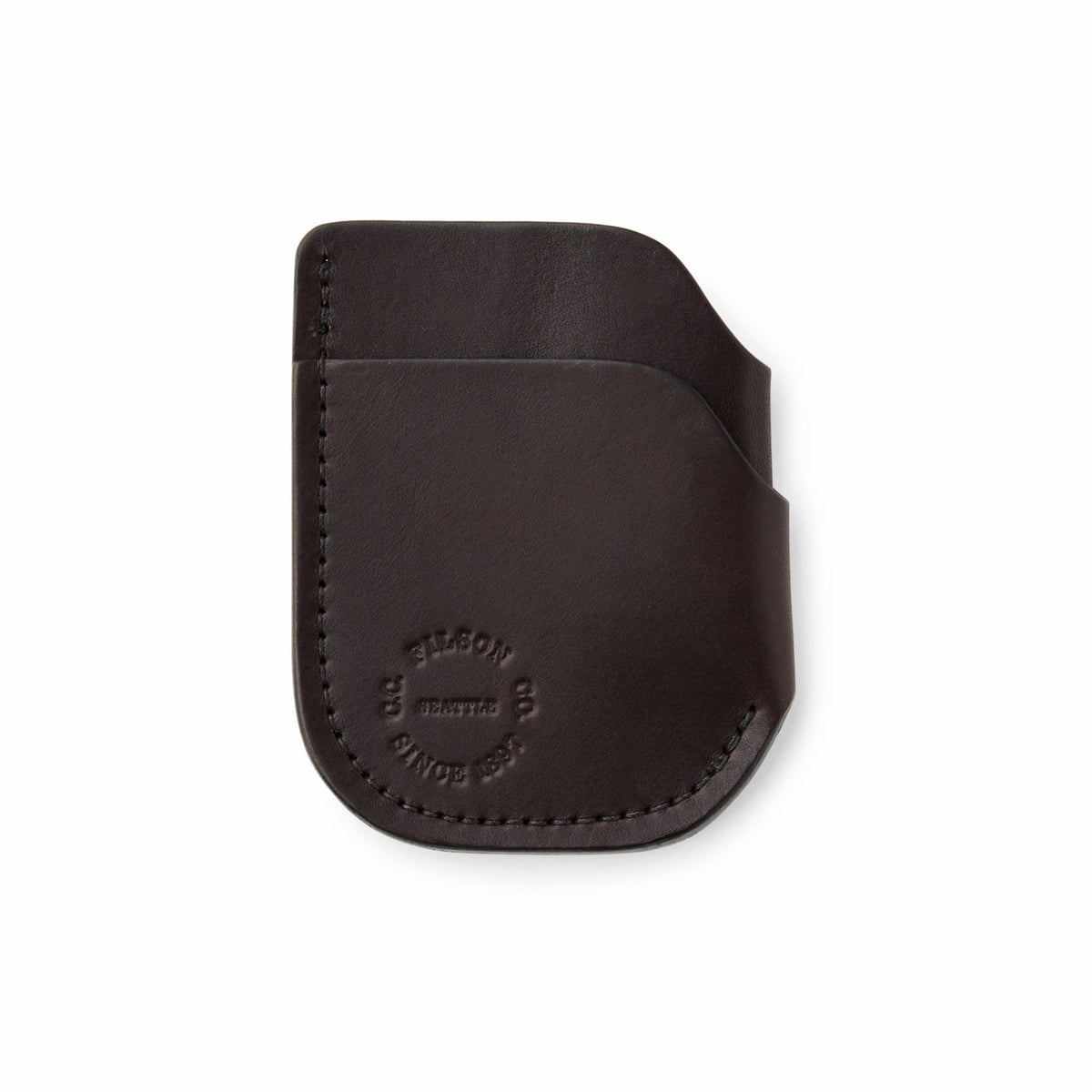 Gear Filson Bridle Leather Front Pocket Cash & Card Case - Brown Leather