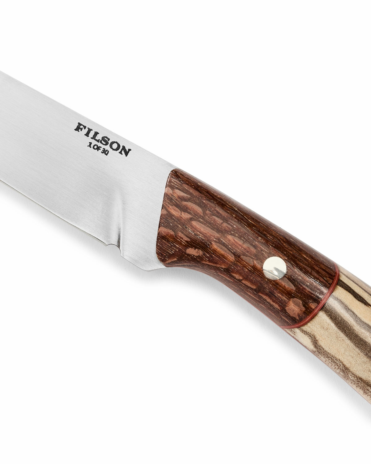 Gear Filson Graycloud Tracker Knife - Spalted Alder / Leopardwood