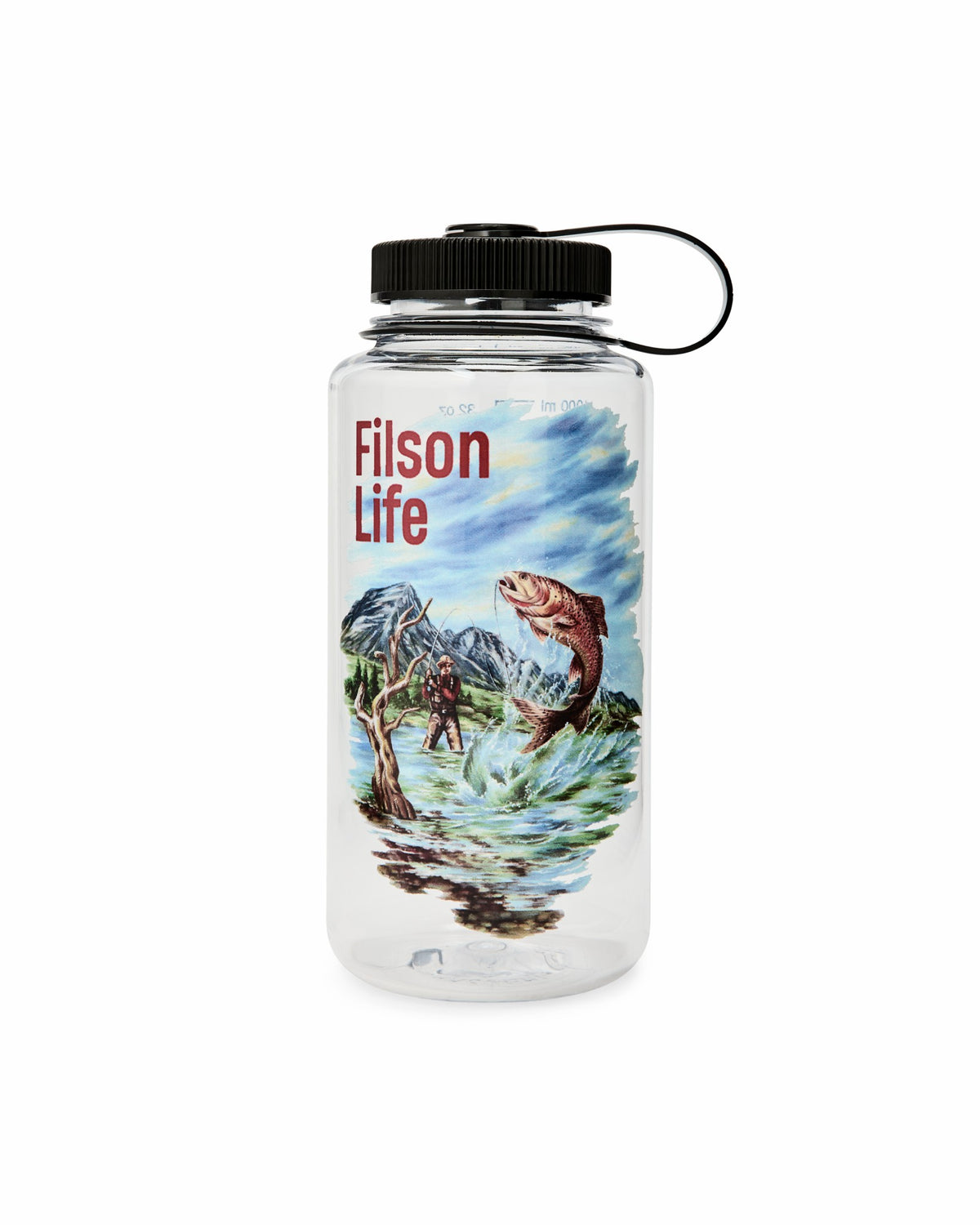 Gear Filson Fishing Graphic Nalgene Bottle - Clear