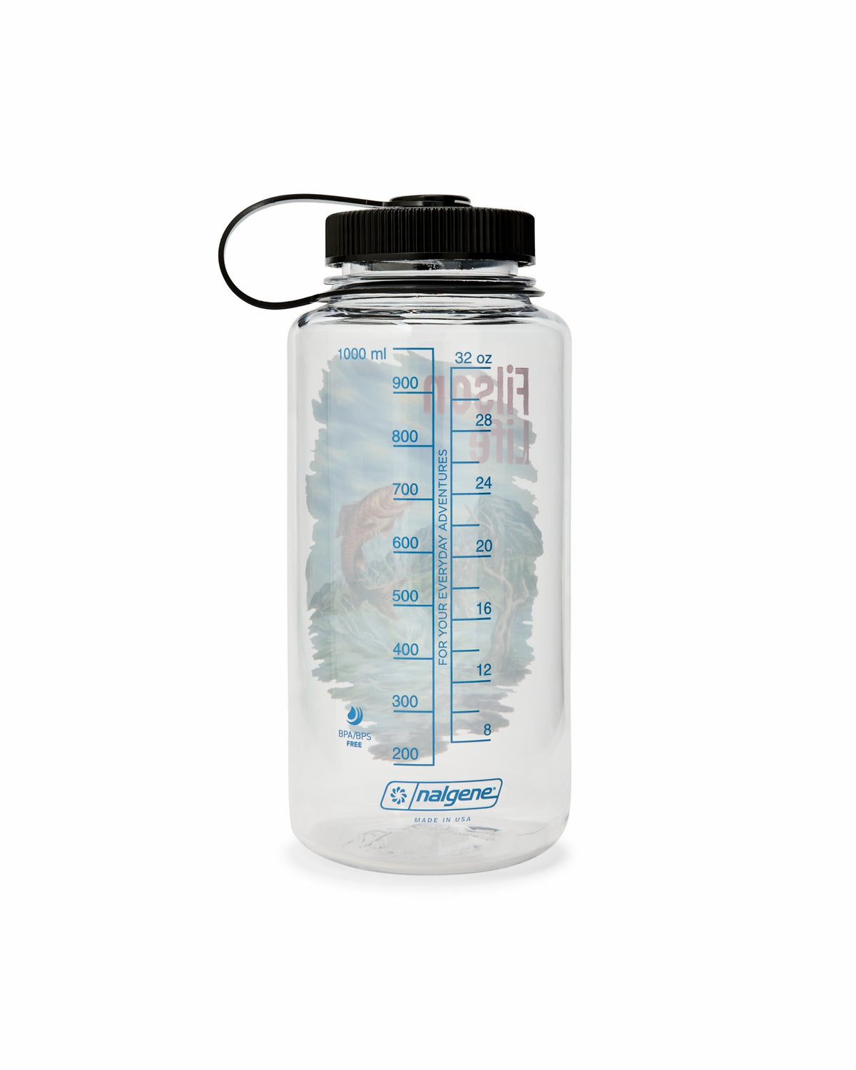 Gear Filson Fishing Graphic Nalgene Bottle - Clear
