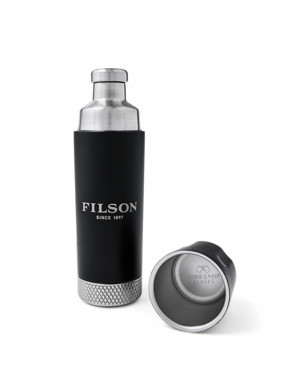 Gear Filson High Camp 9-oz. Torch Flask - Black