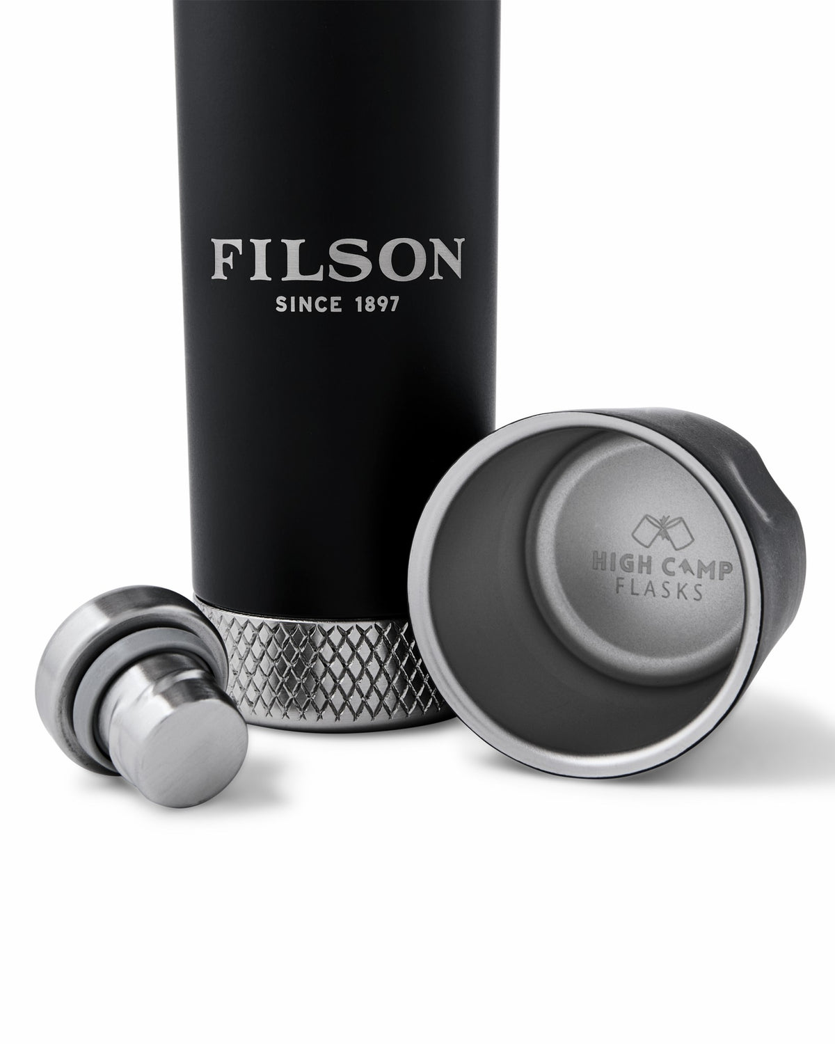 Gear Filson High Camp 9-oz. Torch Flask - Black