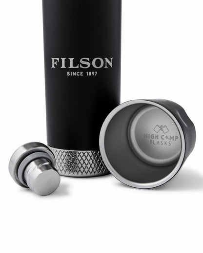 Gear Filson High Camp 9-oz. Torch Flask - Black