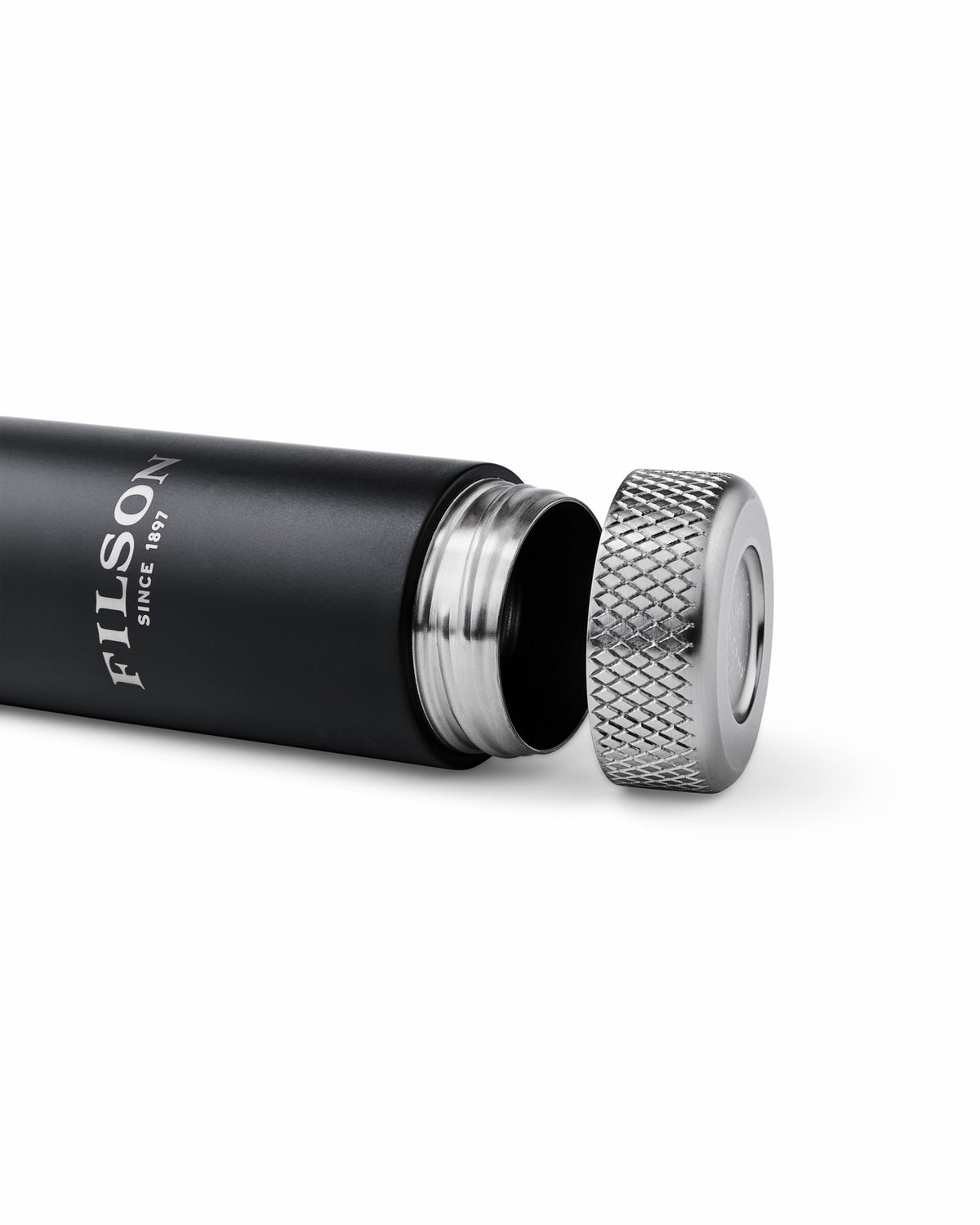 Gear Filson High Camp 9-oz. Torch Flask - Black