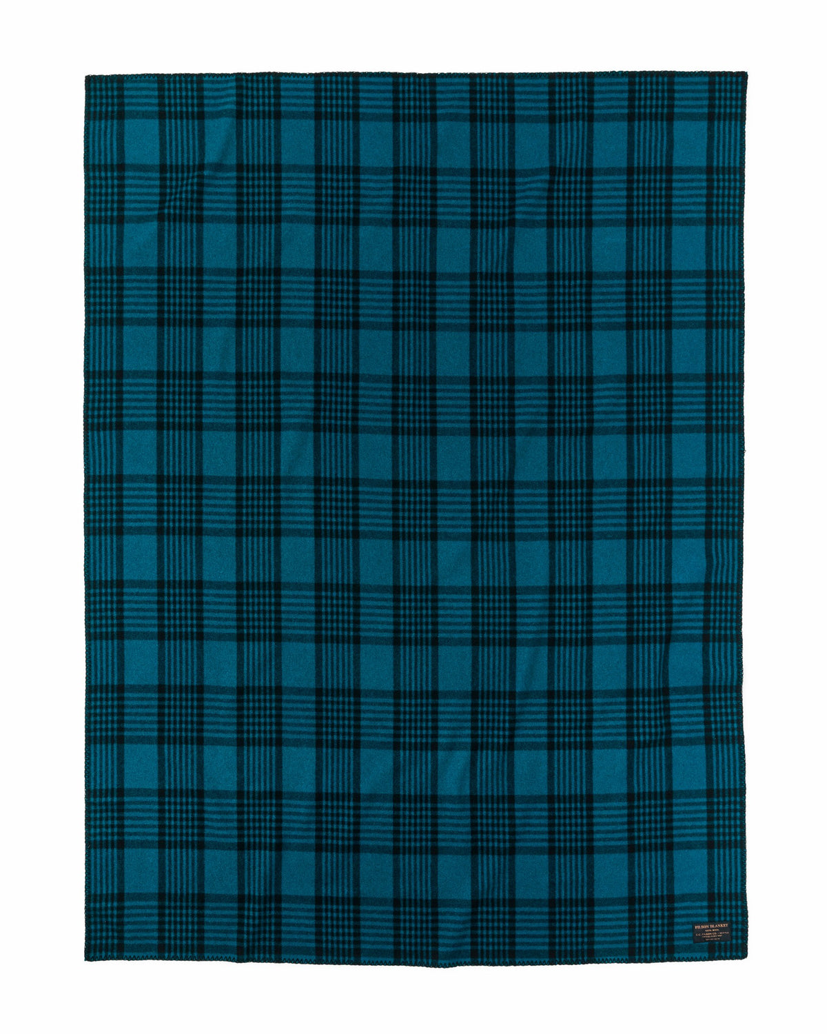 Gear Filson Mackinaw Wool Blanket - Blue / Black Plaid