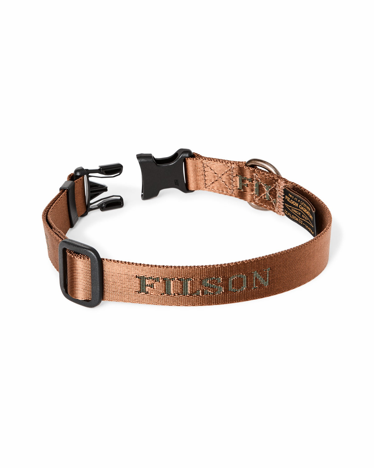 Gear Filson Nylon Dog Collar - Whiskey