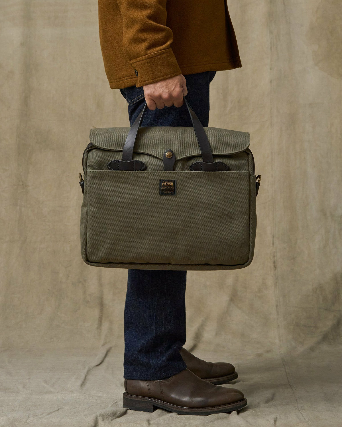 Bags Filson Rugged Twill Original Briefcase - Otter Green