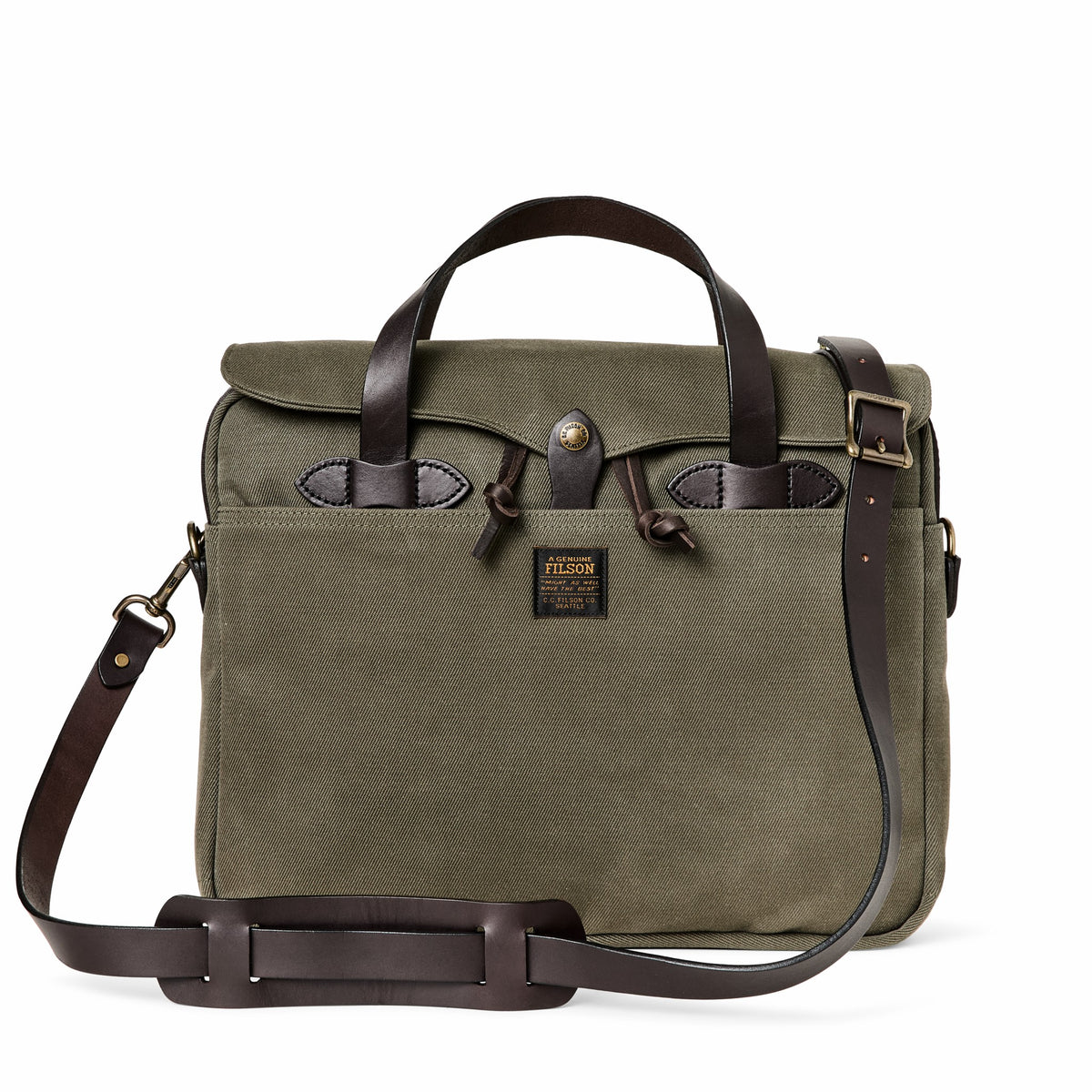 Bags Filson Rugged Twill Original Briefcase - Otter Green