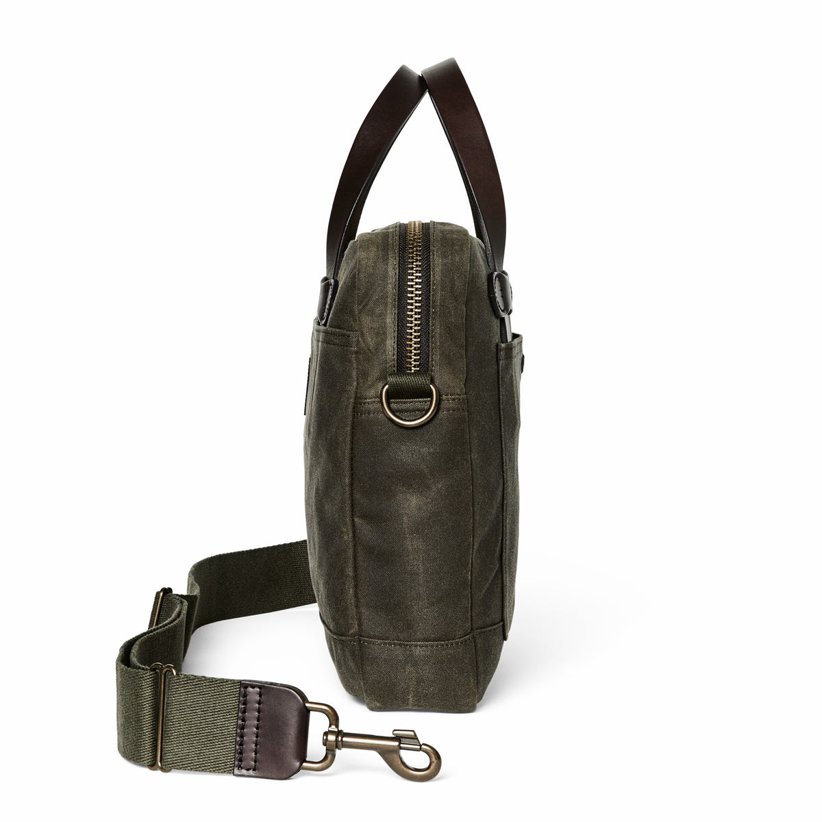 Bags Filson Tin Cloth Compact Briefcase - Otter Green