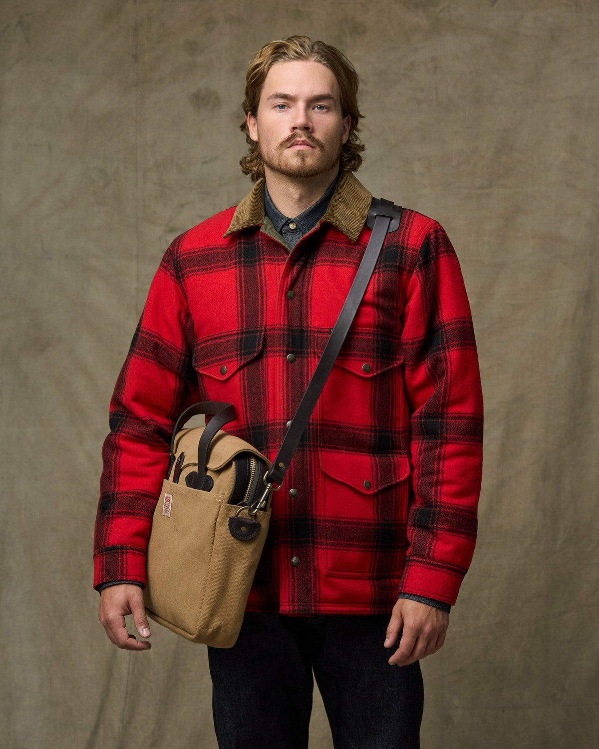 Bags Filson Rugged Twill Original Briefcase - Tan