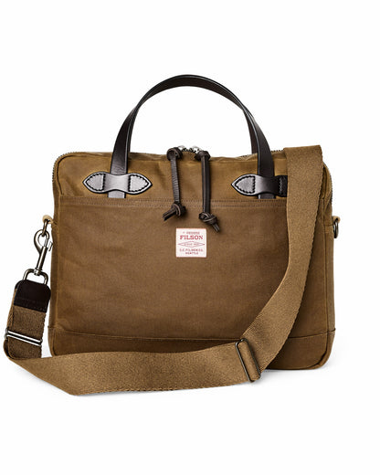 Bags Filson Tin Cloth Compact Briefcase - Dark Tan