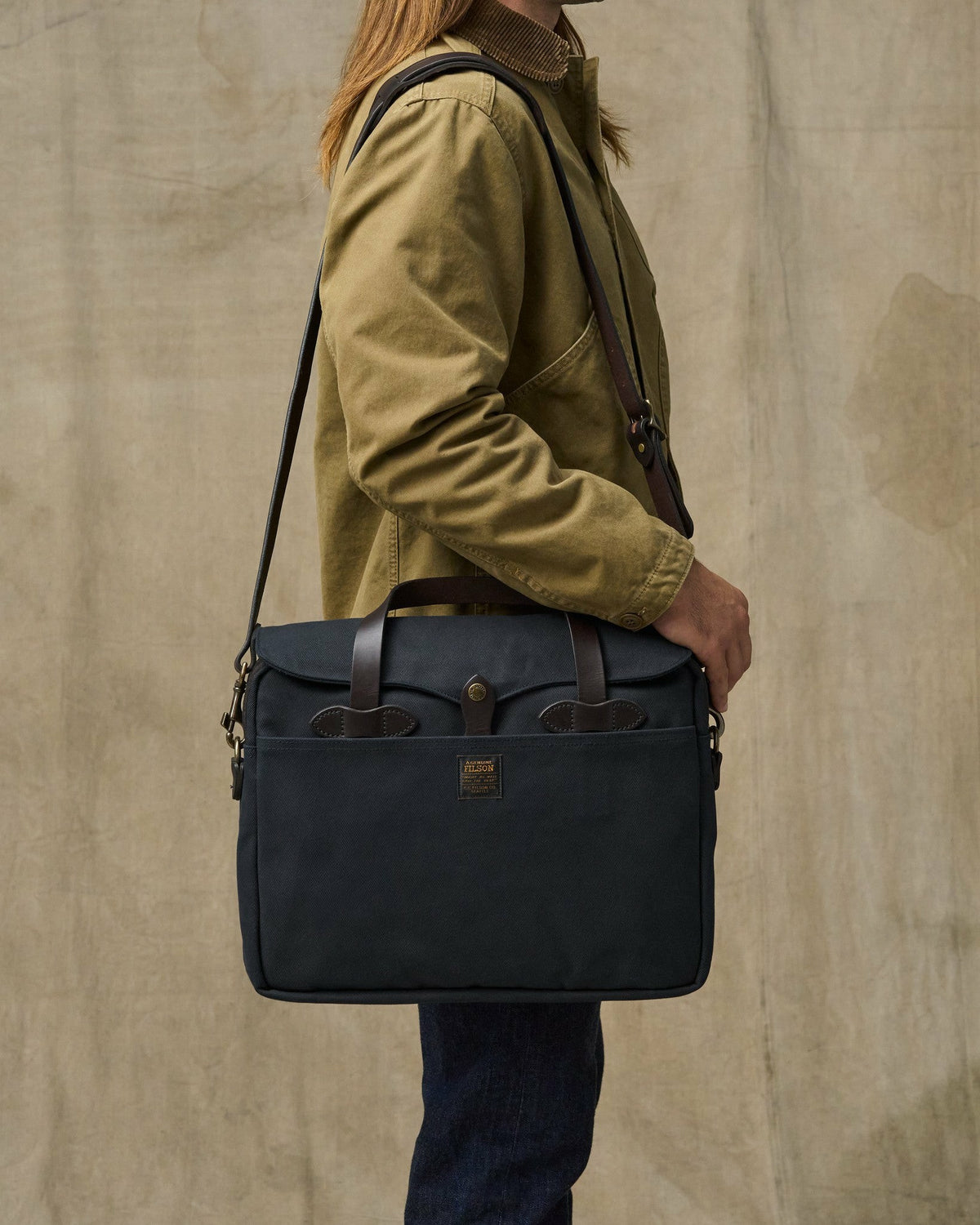 Bags Filson Rugged Twill Original Briefcase - Navy
